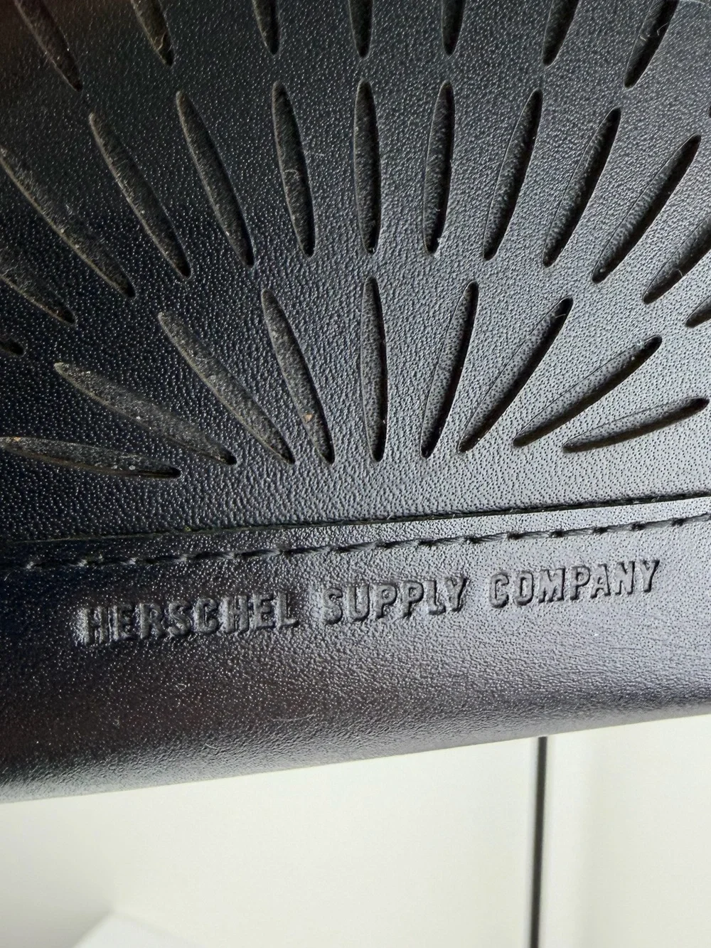 Herschel Supply Co. Leather RFID Bifold Wallet Black